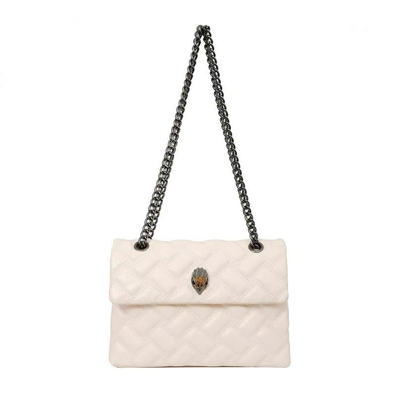 Women's Large Capacity Plaid Rhombic Bag