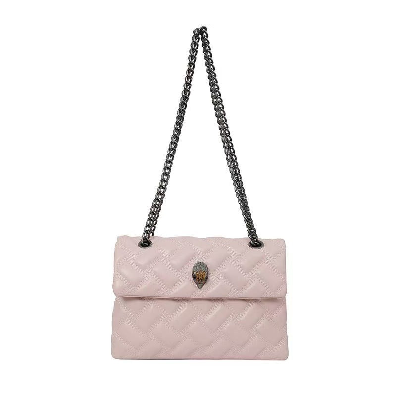 Women's Large Capacity Plaid Rhombic Bag