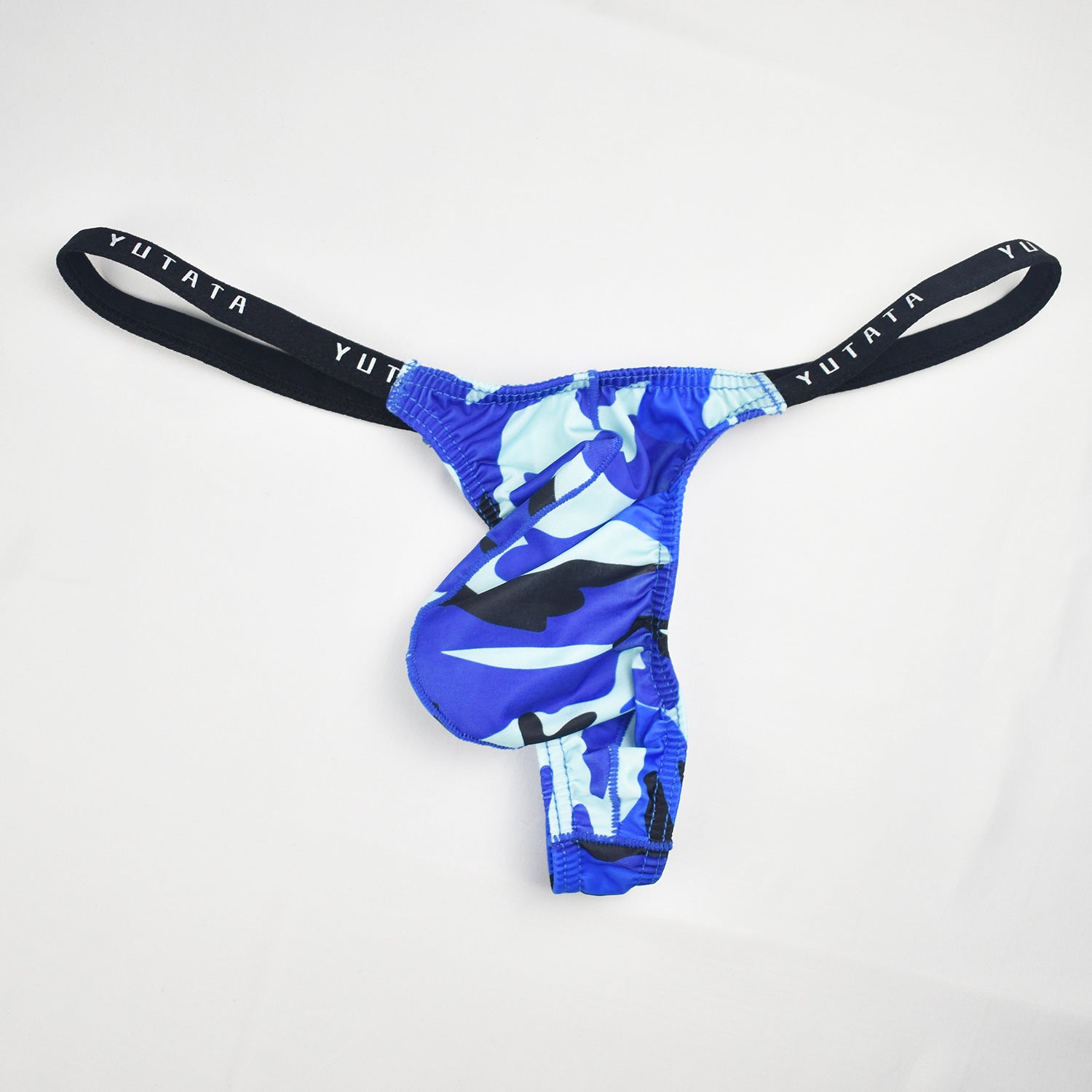 Men's Thong Bag U-convex Camouflage Underwear