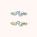 Blue Wave 925 Sterling Silver Ring