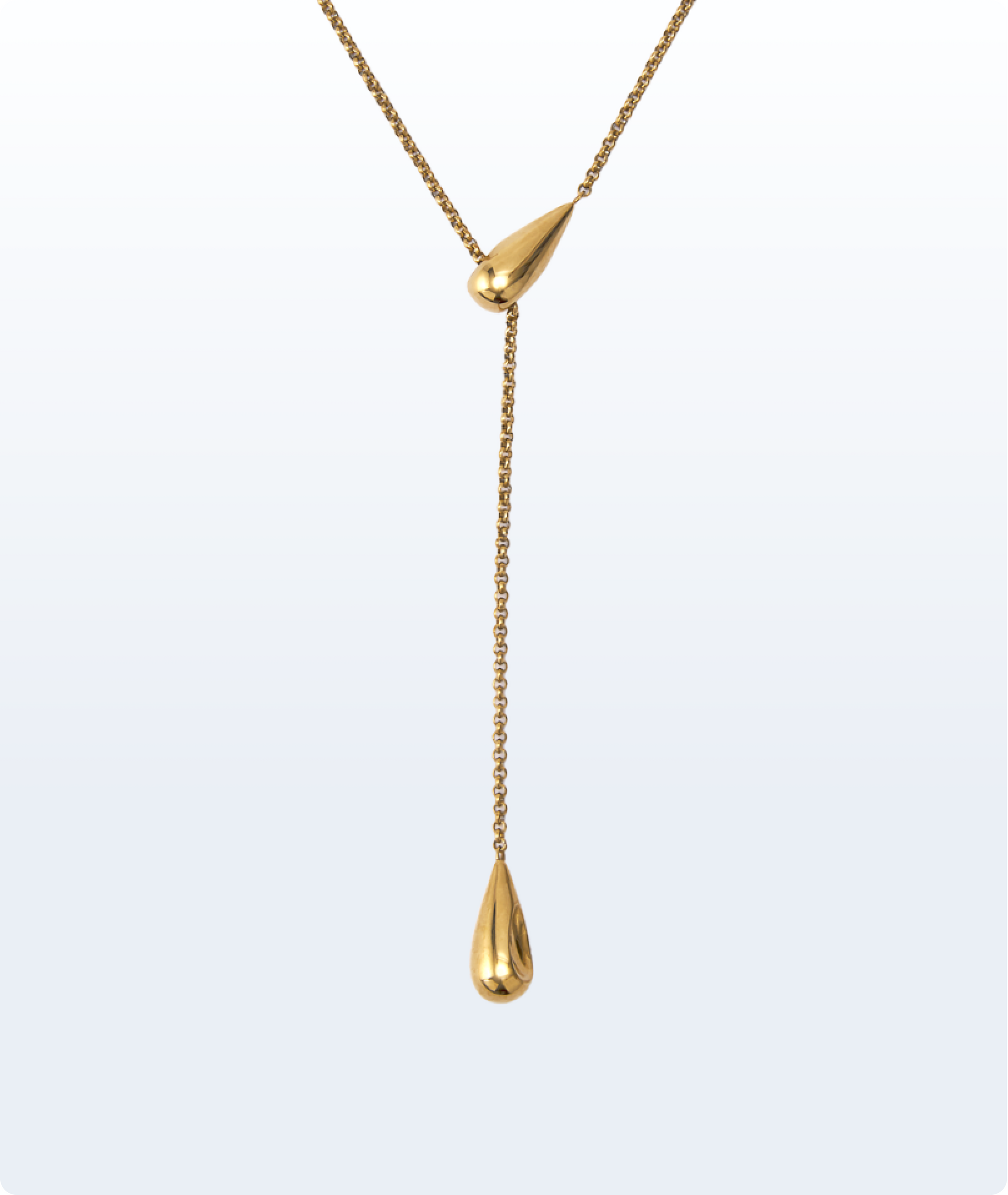 Teardrop Pendant Necklace