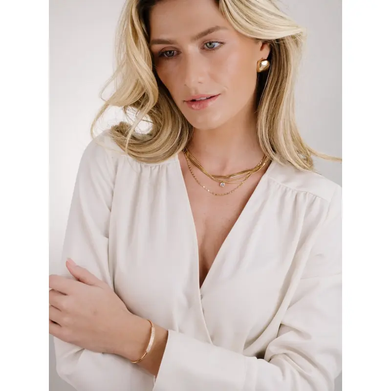 All the Chains Layered Necklace