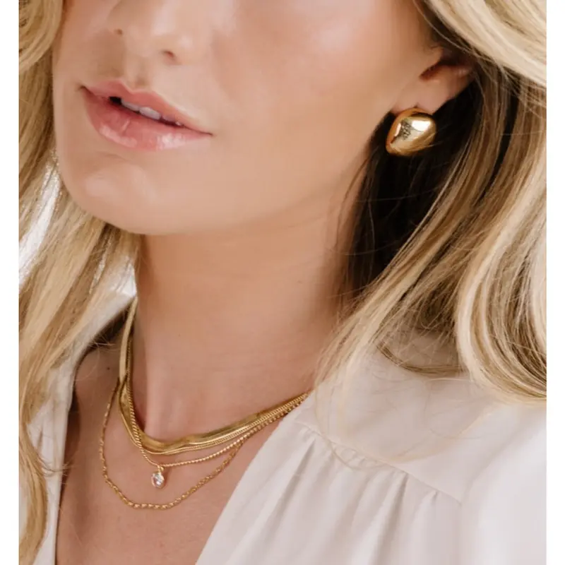 All the Chains Layered Necklace