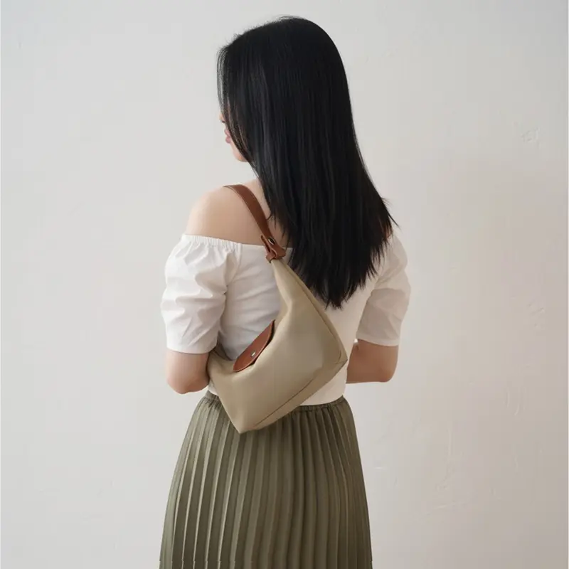 💗 30% Off Today 💗 Stylish, Lightweight Nylon Crescent Bag