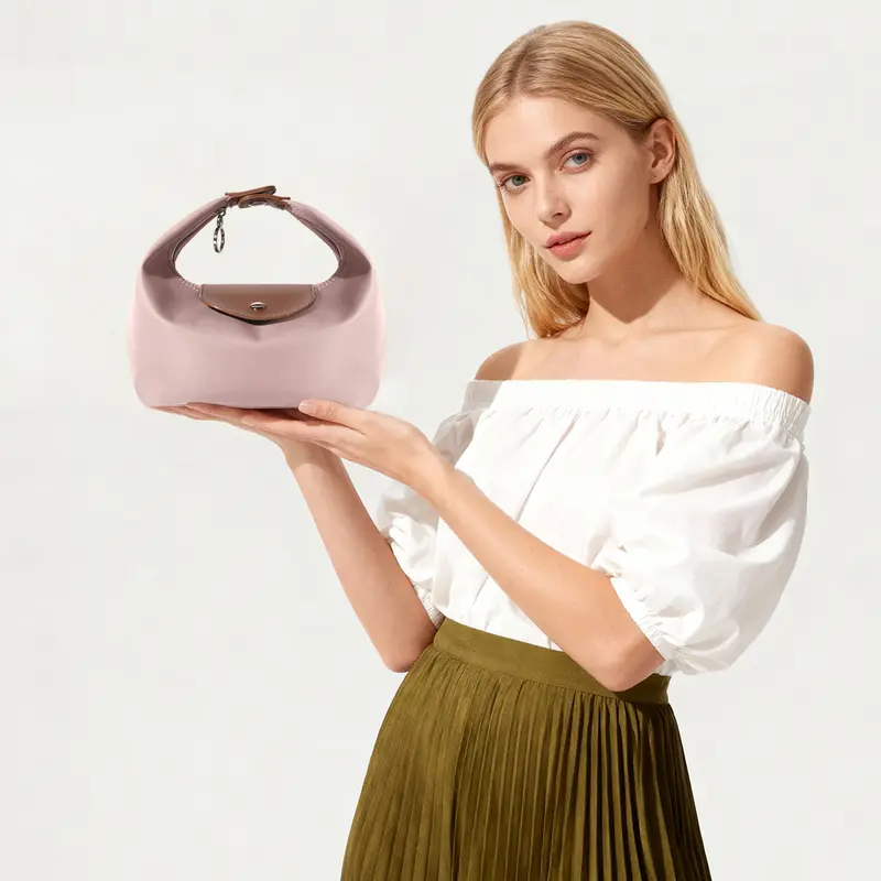 💗 30% Off Today 💗 Stylish, Lightweight Nylon Crescent Bag
