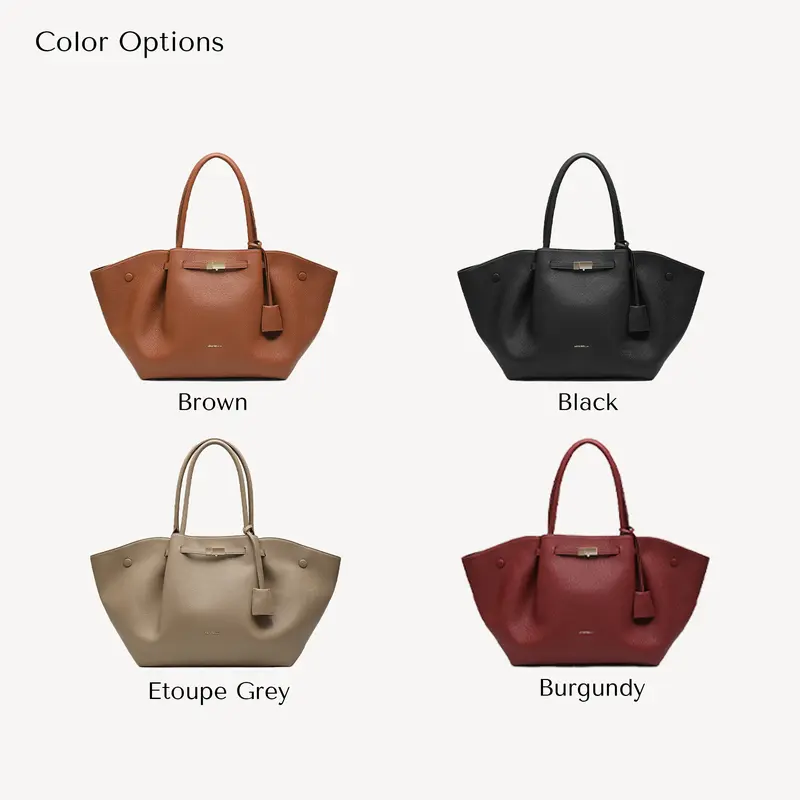 Elegant PU Leather Tote Bag