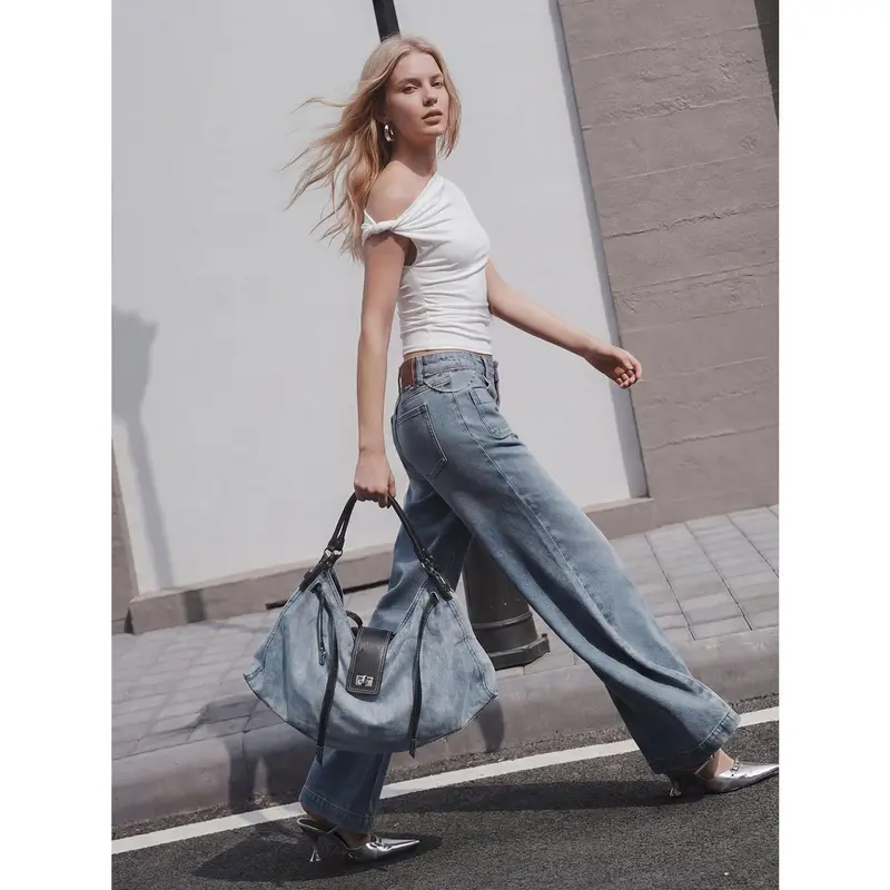 Oversize Gradient Casual Crossbody/Shoulder Bag