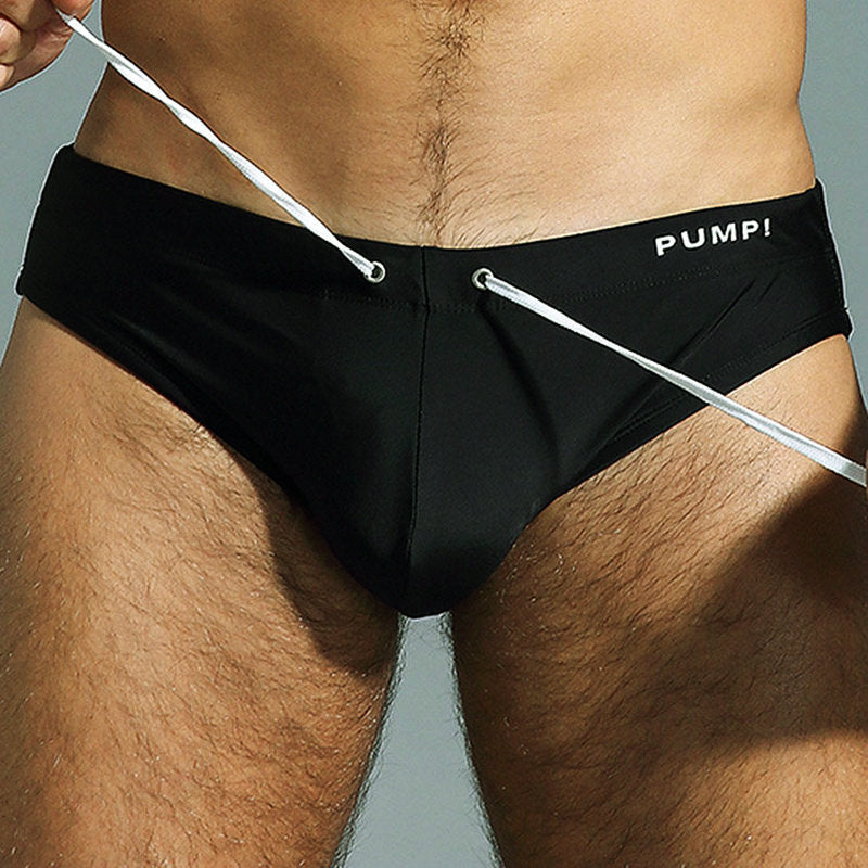 Men's Low-Rise Sexy Swim Briefs – Ideal for Hot Springs & Beach Vacations