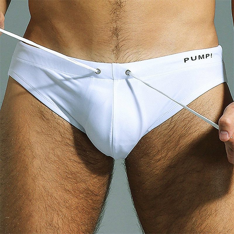 Men's Low-Rise Sexy Swim Briefs – Ideal for Hot Springs & Beach Vacations