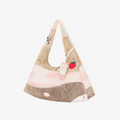 Creative Coffee Series Cowhide Stitching Shoulder Bag