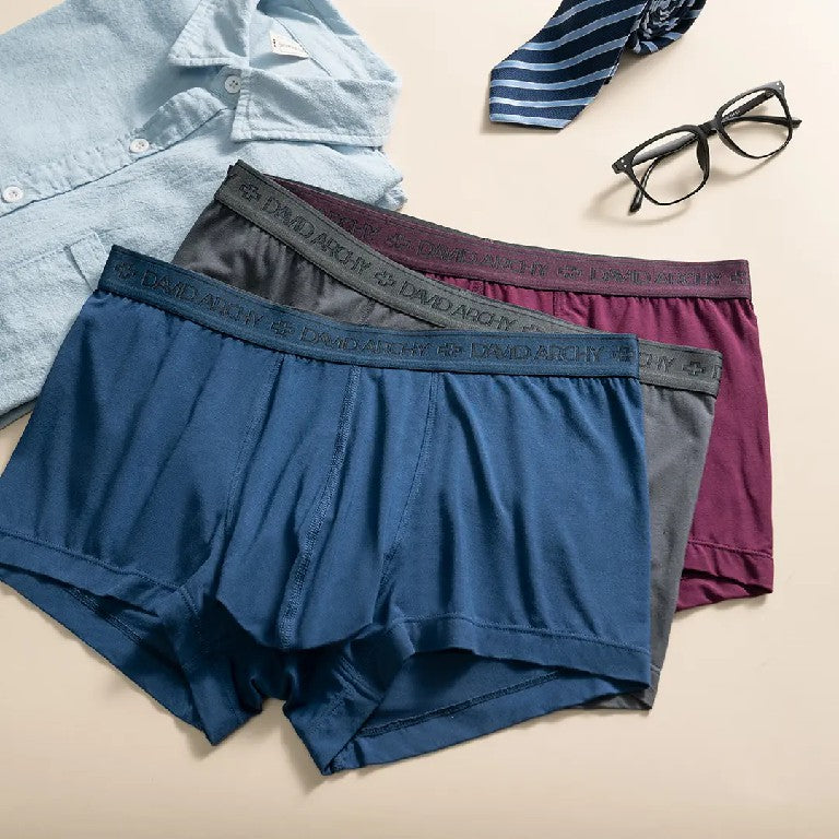 Men's Double Pocket Mini Modal Underwear