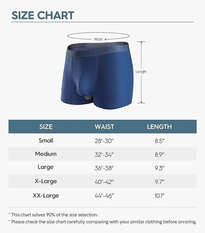 Men's Double Pocket Mini Modal Underwear