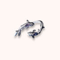 Double Koi 925 Sterling Silver Ring
