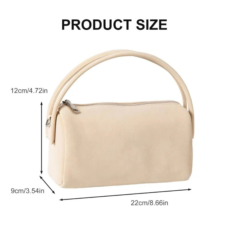 Bella Vegan Suede Bag