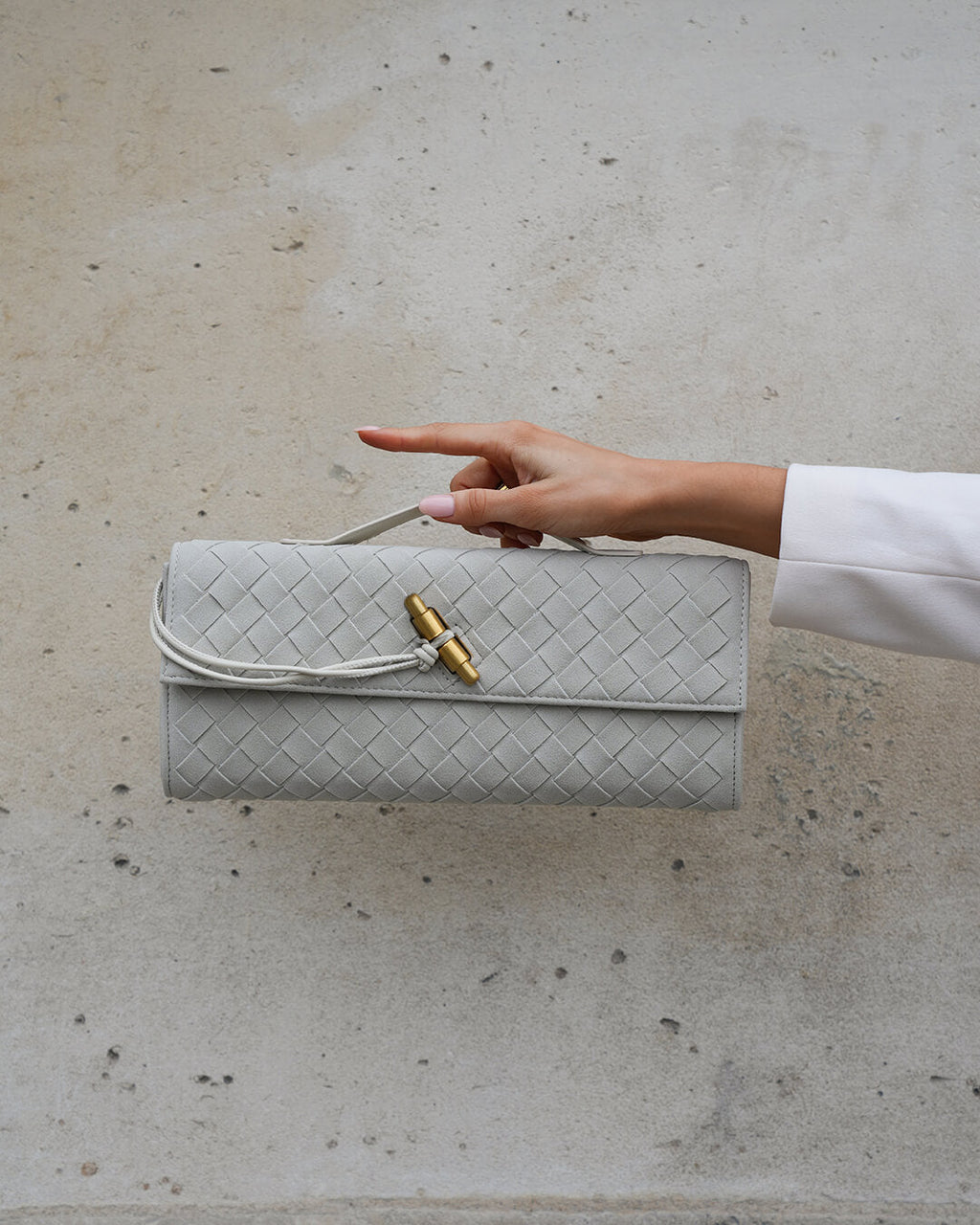 Bianca Suede Bag