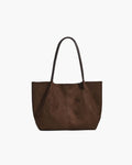 Cheska Suede Tote Bag with Pouch