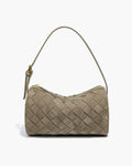 Jessica Woven Suede Bag
