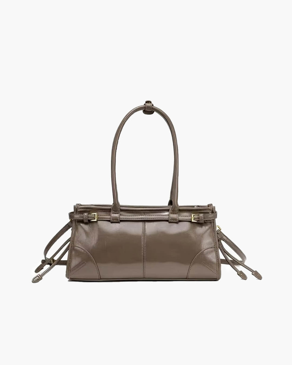 Luna Shoulder Bag with Belt Detail