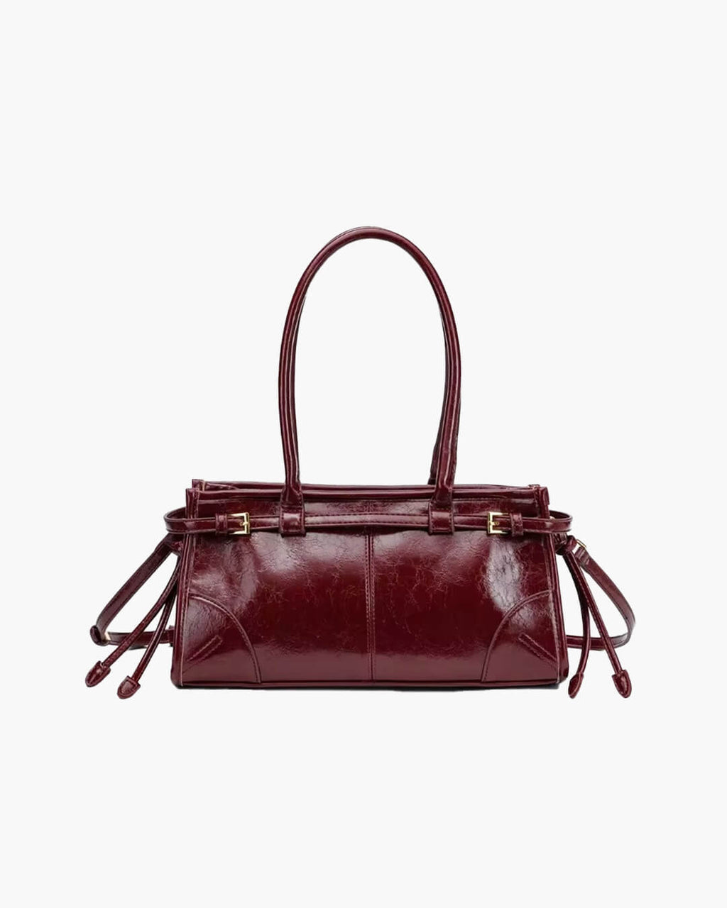 Luna Shoulder Bag with Belt Detail
