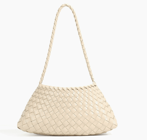 Marissa Vegan Leather Woven Bag Small