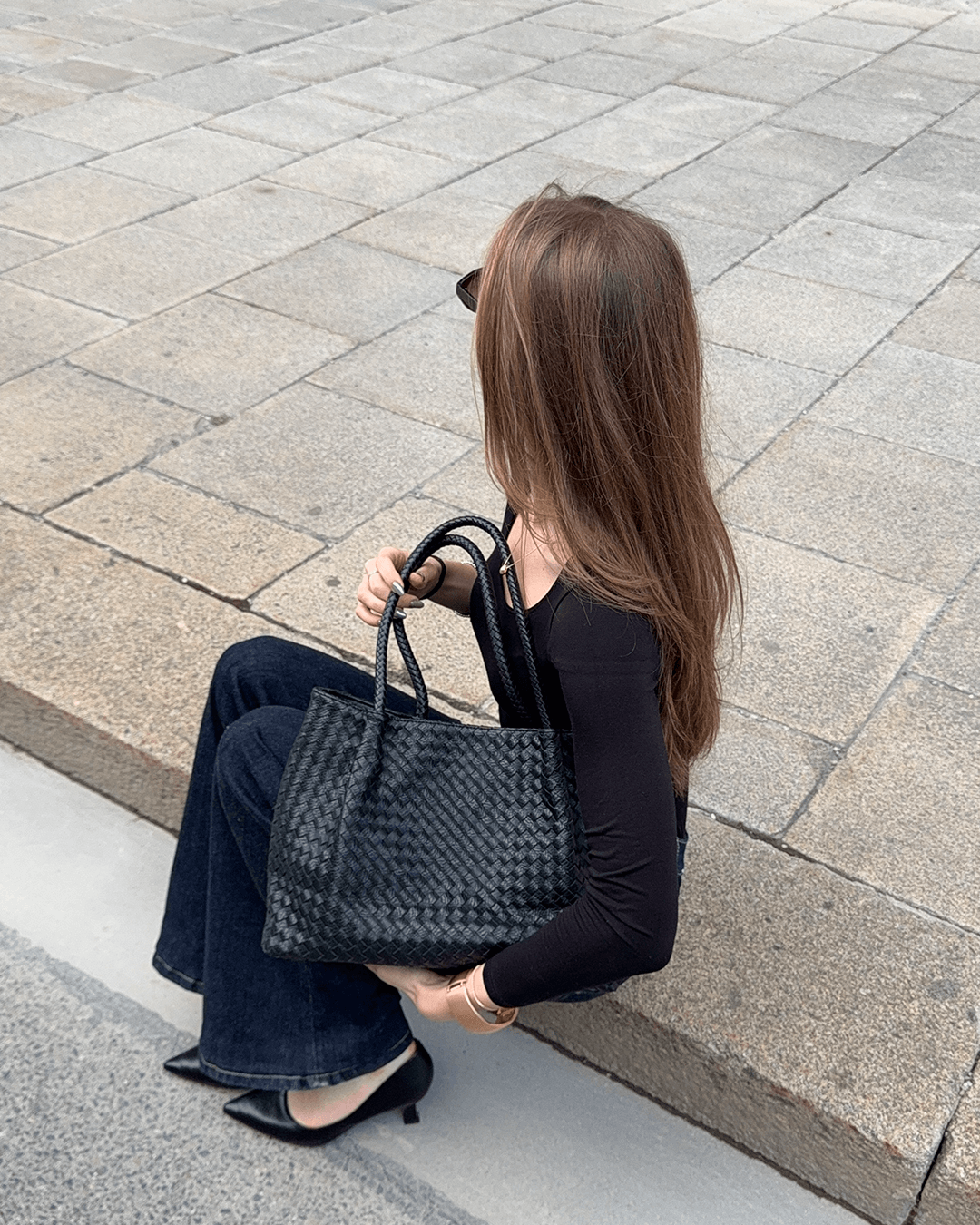 Natalie Woven Bag XL